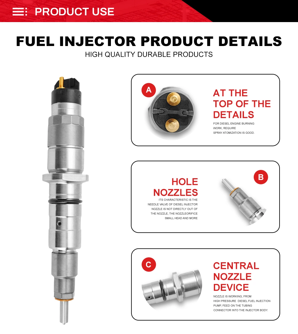 Common Rail Diesel Injection Fuel Injector Nozzle OEM 23670-0L050 0L010 0L070 for Toyota Vigo 1kd/2kd-Ftv Hilux for Denso Bosch