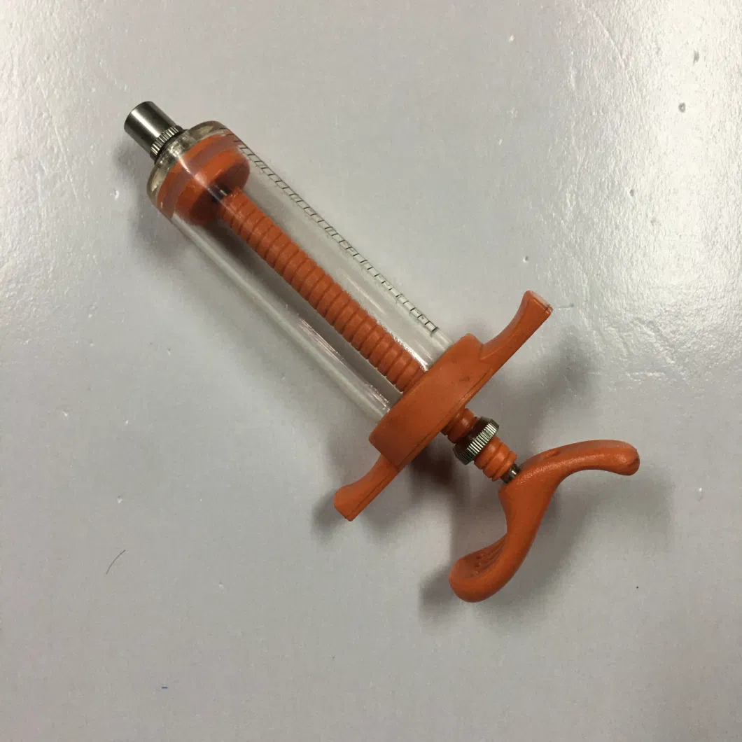 Wholesale Veterinary Tpx Plastic Steel Syringe Adjustable Injector