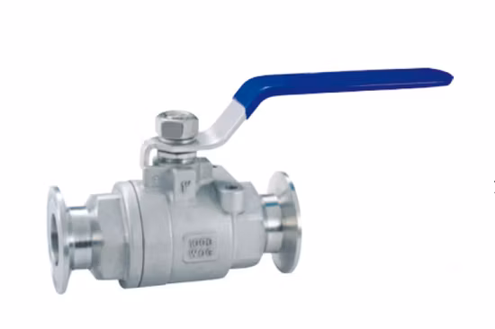 Widely Used Stainless Steel 3PCS Flange End Ball Valve